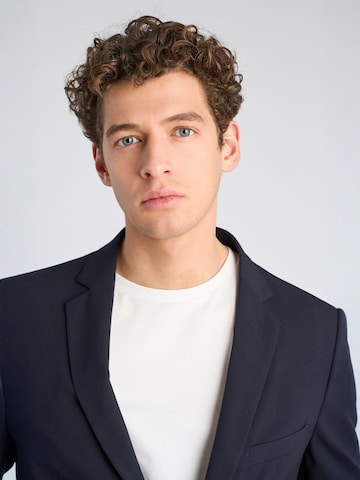 Lindbergh Regular fit Business-colbert in Blauw