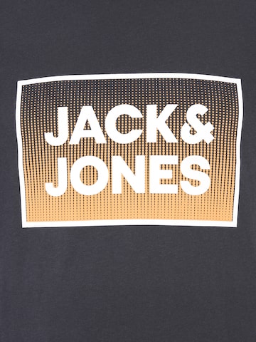 Jack & Jones Plus قميص 'STEEL' بلون أسود