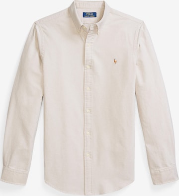 Camicia di Polo Ralph Lauren in beige: frontale