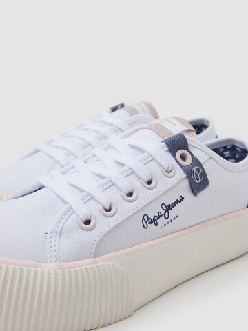 Pepe Jeans Platform trainers 'Ottis' in Blue