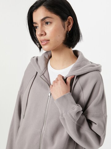 Abercrombie & Fitch Zip-Up Hoodie in Grey