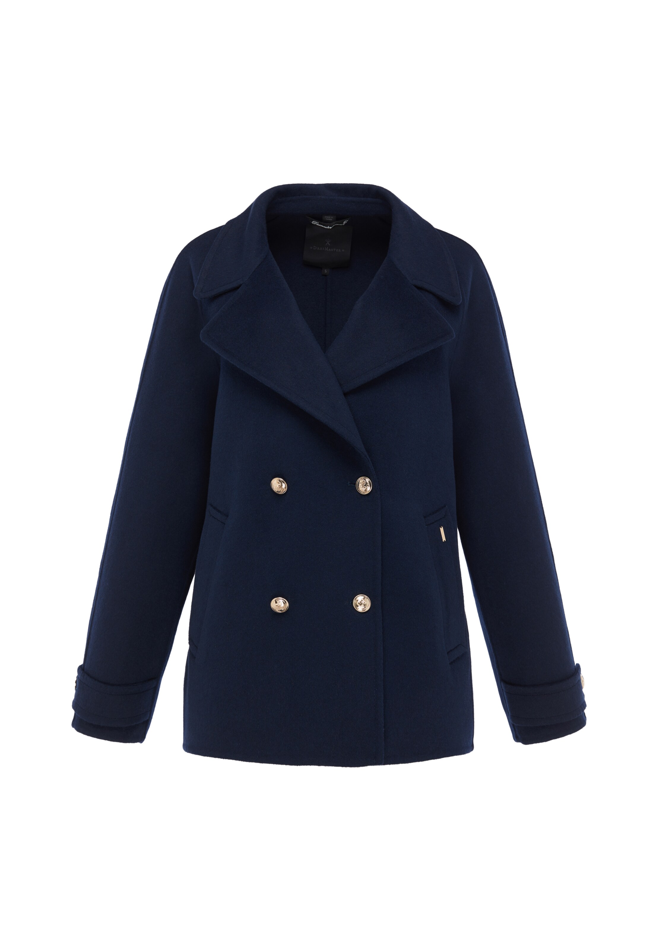 DreiMaster Klassik - Abrigo de entretiempo 'Classic' en azul: frente