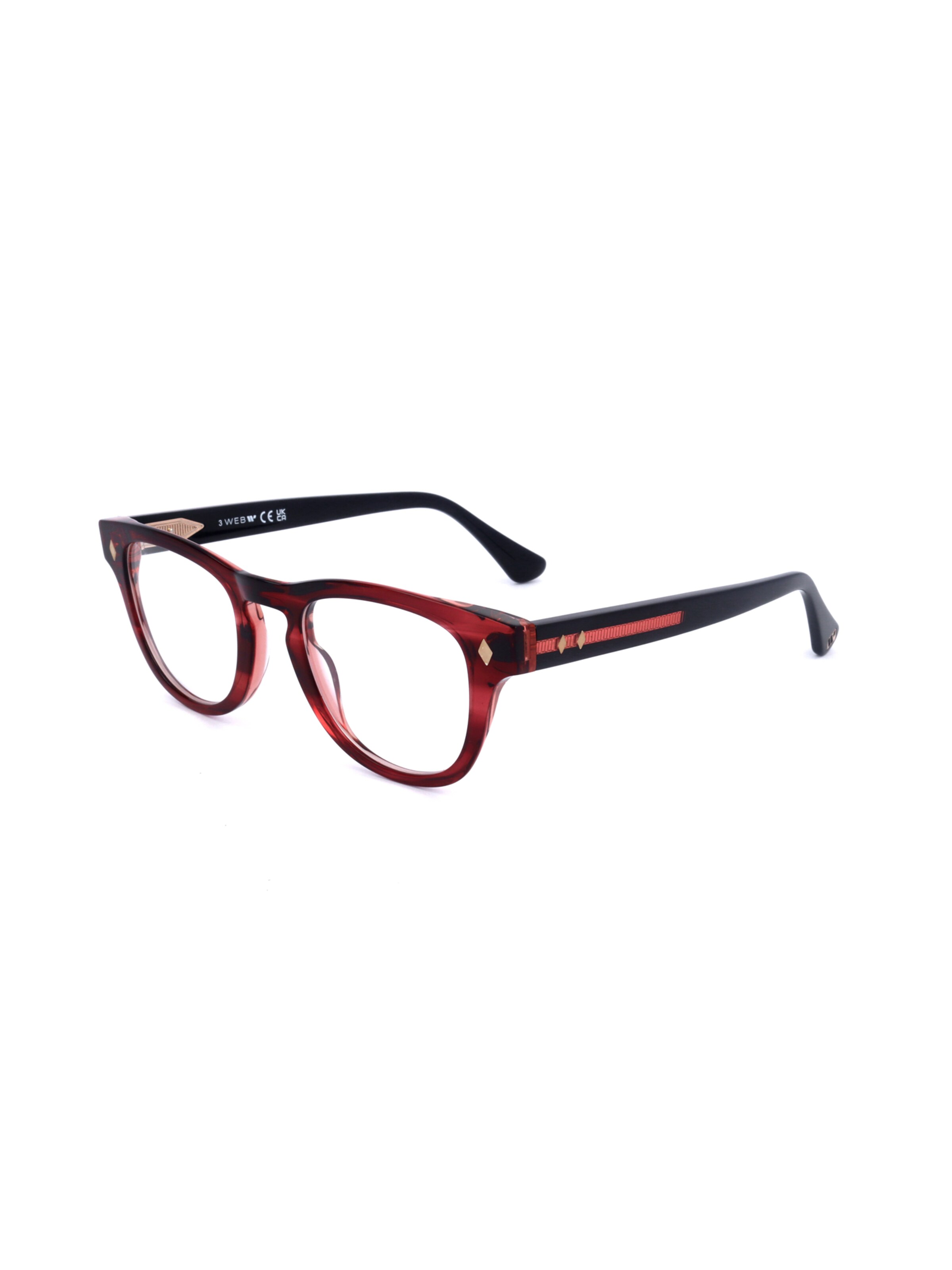 Occhiali 'WE5384' di Web Eyewear in rosso: frontale