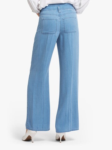 NYDJ Wide leg Jeans 'Teresa ' in Blauw