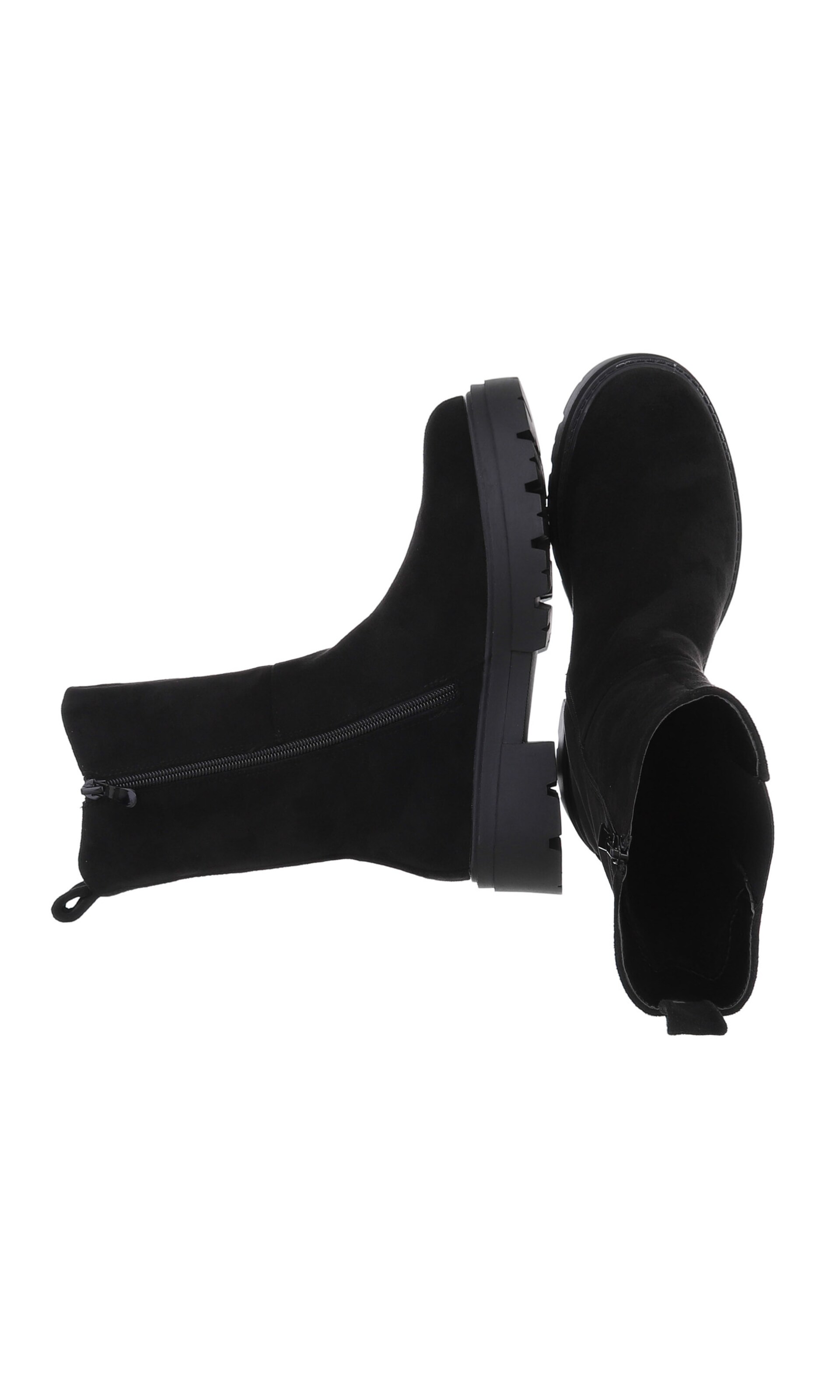 Ital-Design Stiefelette in Schwarz