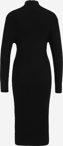 Vero Moda TallPletena haljina 'WIELD' - crna boja