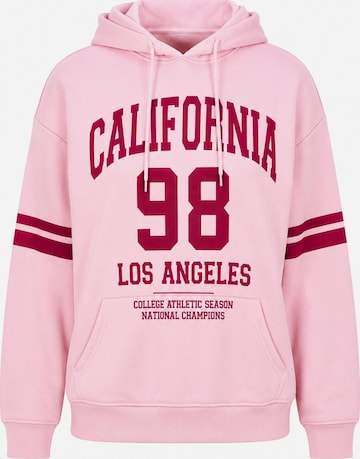 Worldclassca Oversized Sweater 'California 98' in Pink: front