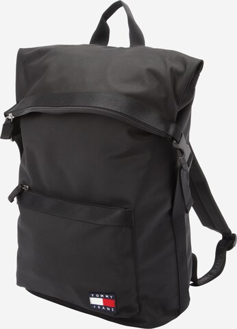 Tommy Jeans - Mochila 'Essential' em preto