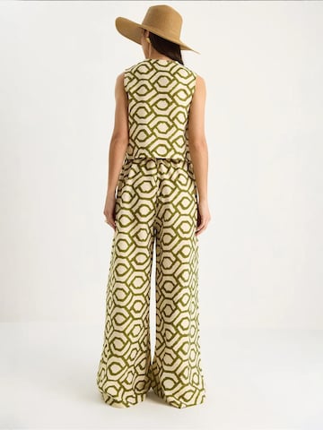 Completo pantalone di Bianco Lucci in giallo