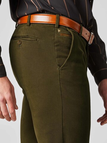 Regular Pantalon chino MEYER en vert