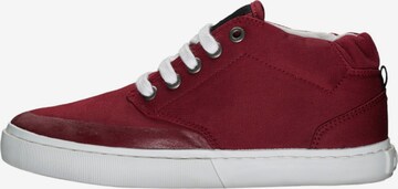 Ethletic High-Top Sneakers 'Case' in Red: front