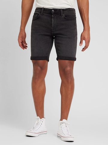 Only & Sons Slimfit Shorts 'ONSPLY' in Schwarz: predná strana