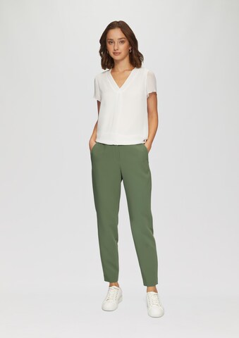Slimfit Pantaloni di s.Oliver BLACK LABEL in verde