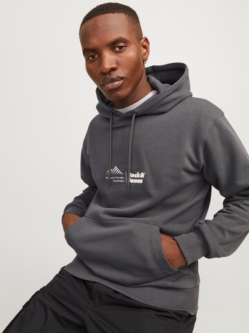 Sweat-shirt 'JCOLima' JACK & JONES en gris