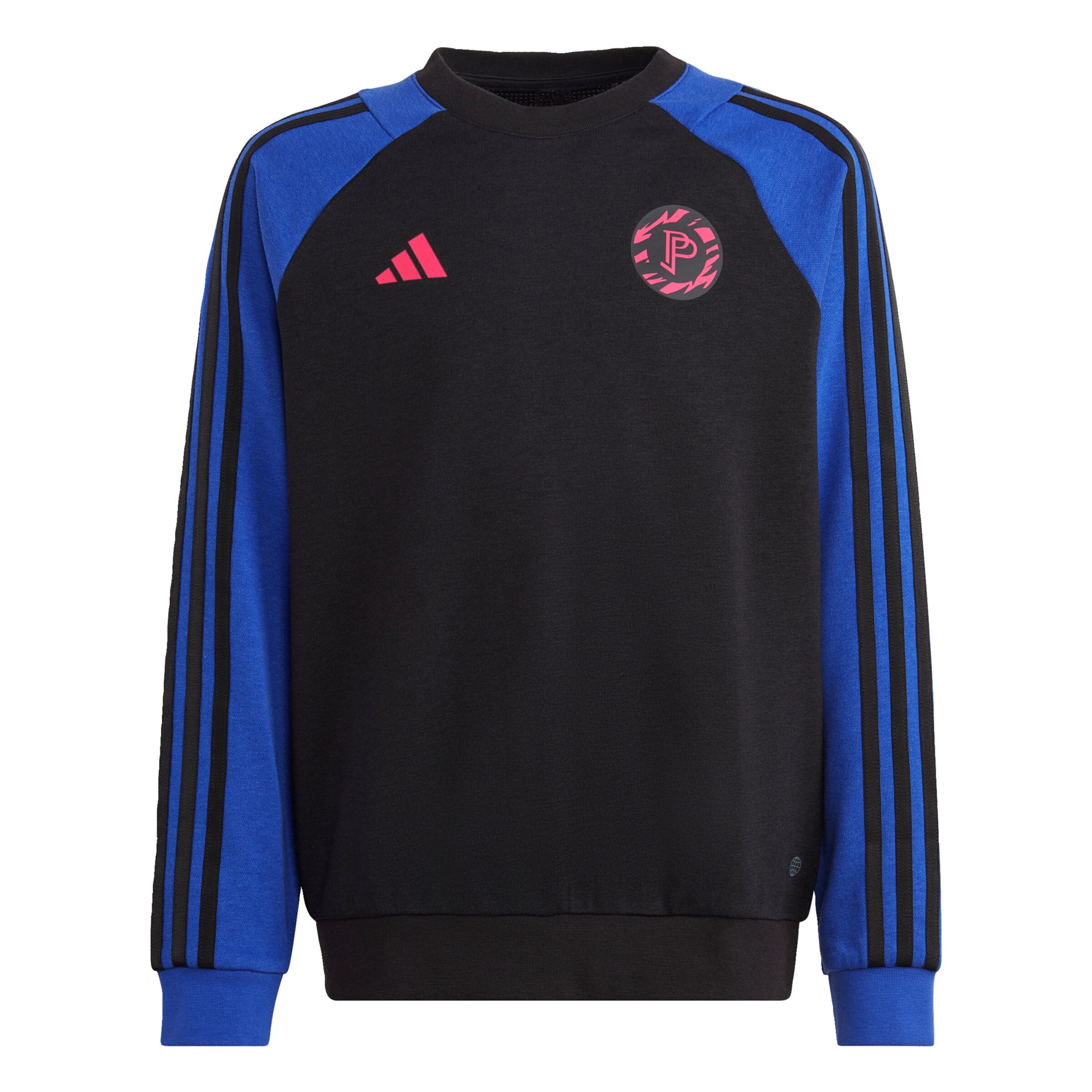 ADIDAS PERFORMANCE Sportsweatshirt in Blau: Vorderseite