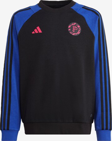 ADIDAS PERFORMANCE Athletic Sweatshirt in Blue: front