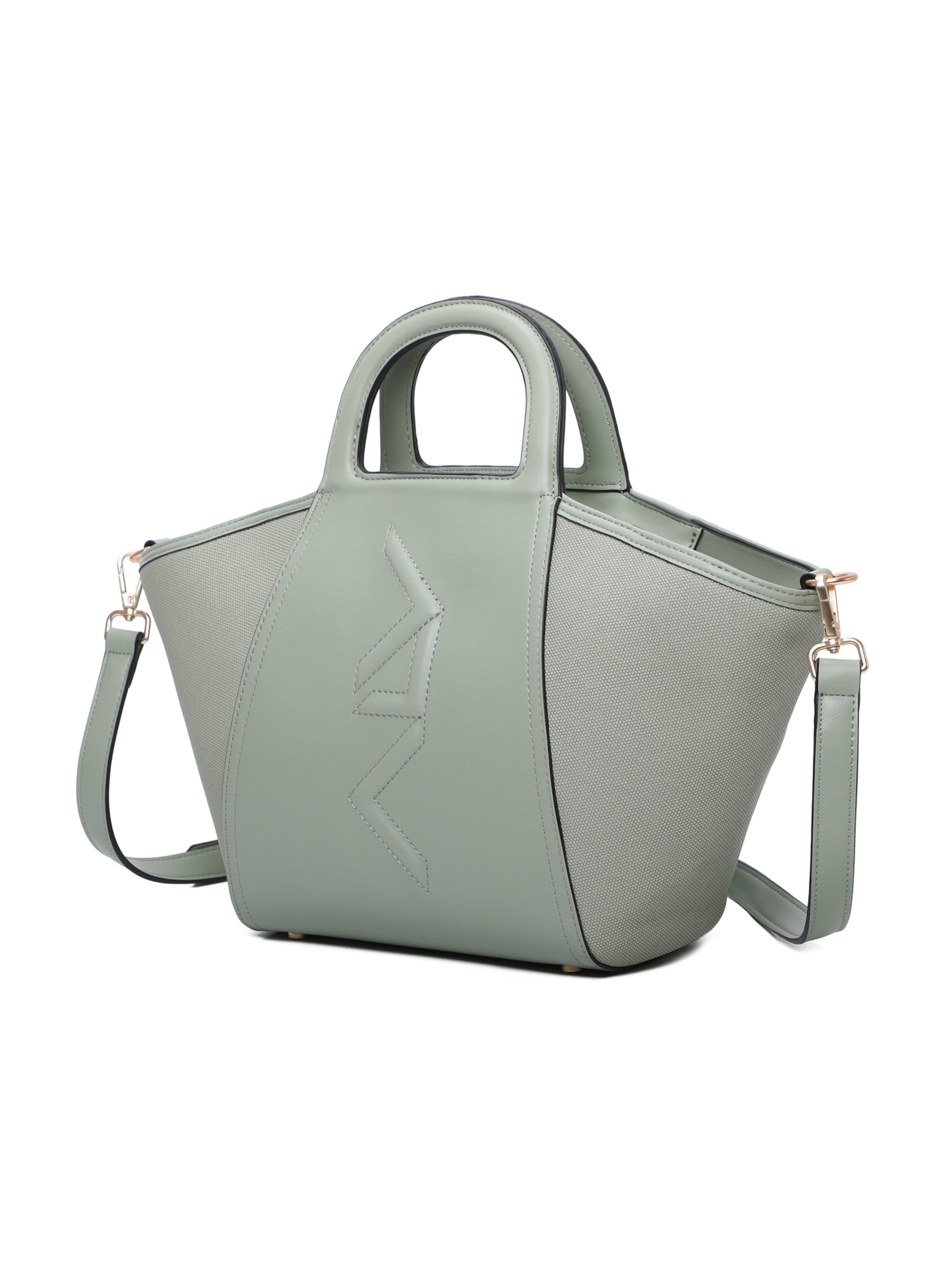 ALV By Alviero Martini Schultertasche in Grün: Vorderseite