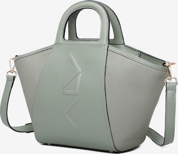 Borsa a mano di Alviero Martini in verde: frontale