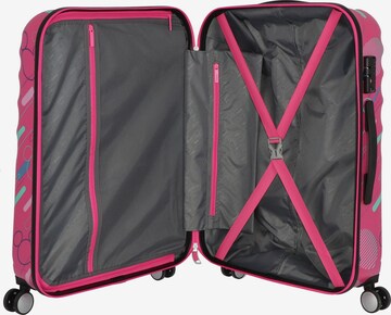 American Tourister Trolley in Pink