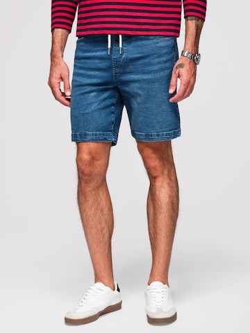 Ombre regular Jeans i blå