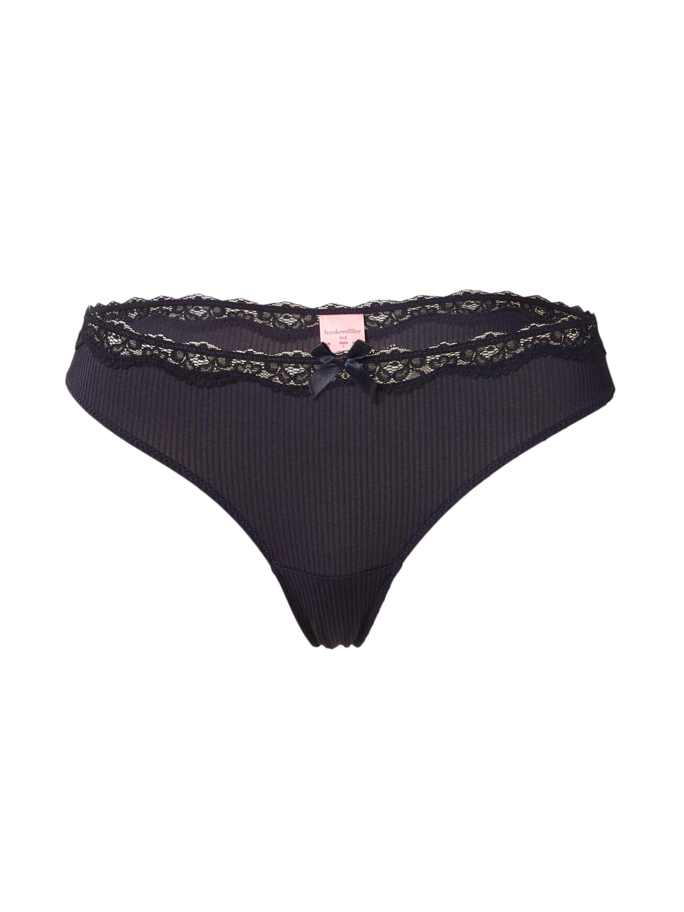 Hunkemöller String 'Lola' i sort: forside