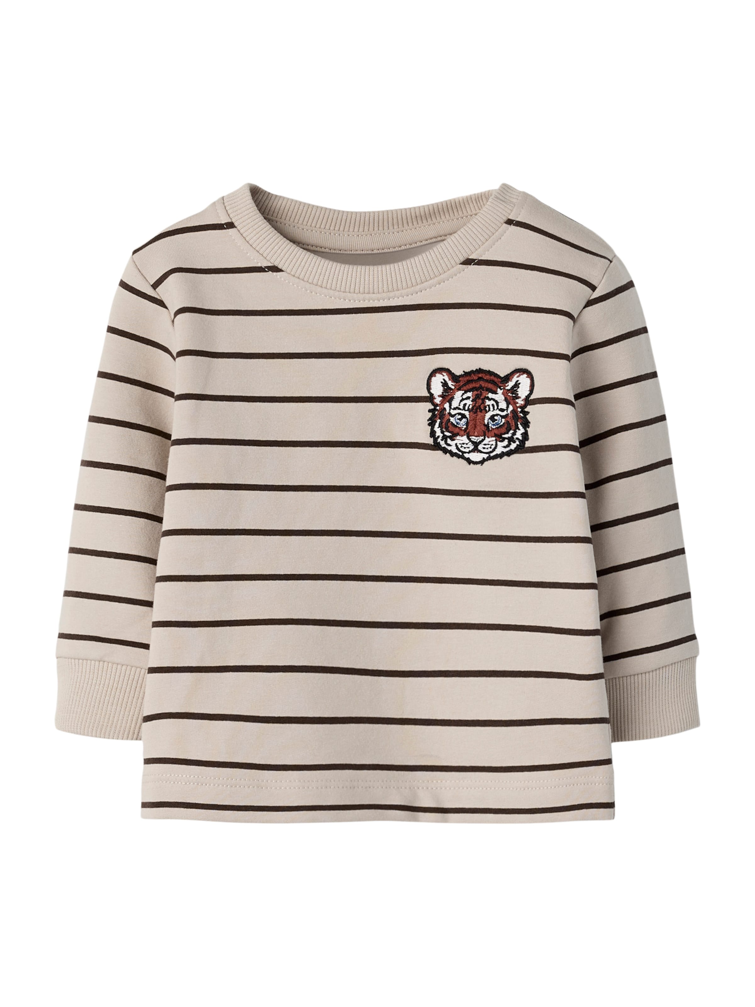 NAME IT - Sudadera 'NBMLANNAR' en gris: frente