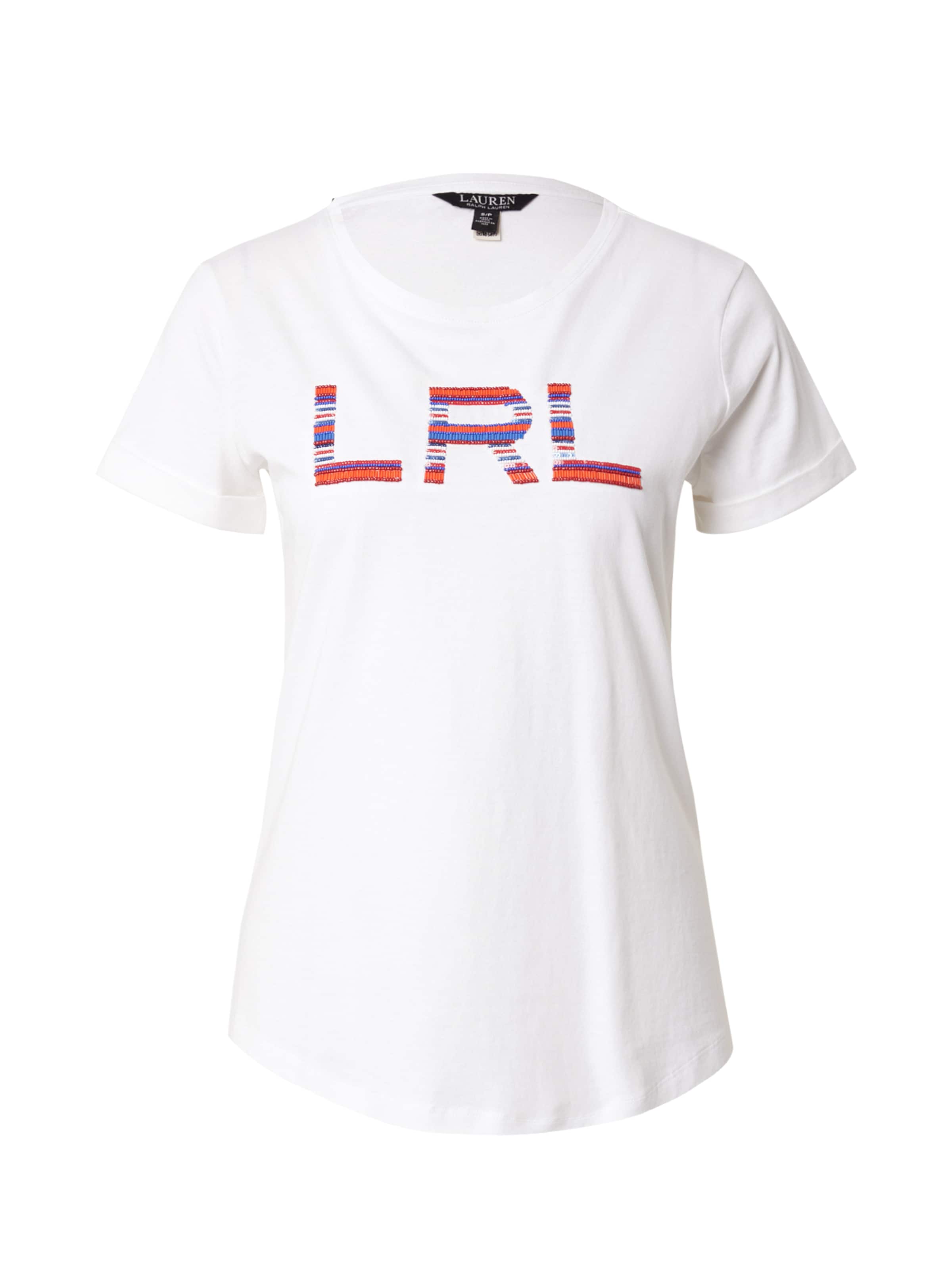 T-shirt 'HAILLY' Lauren Ralph Lauren en blanc : devant