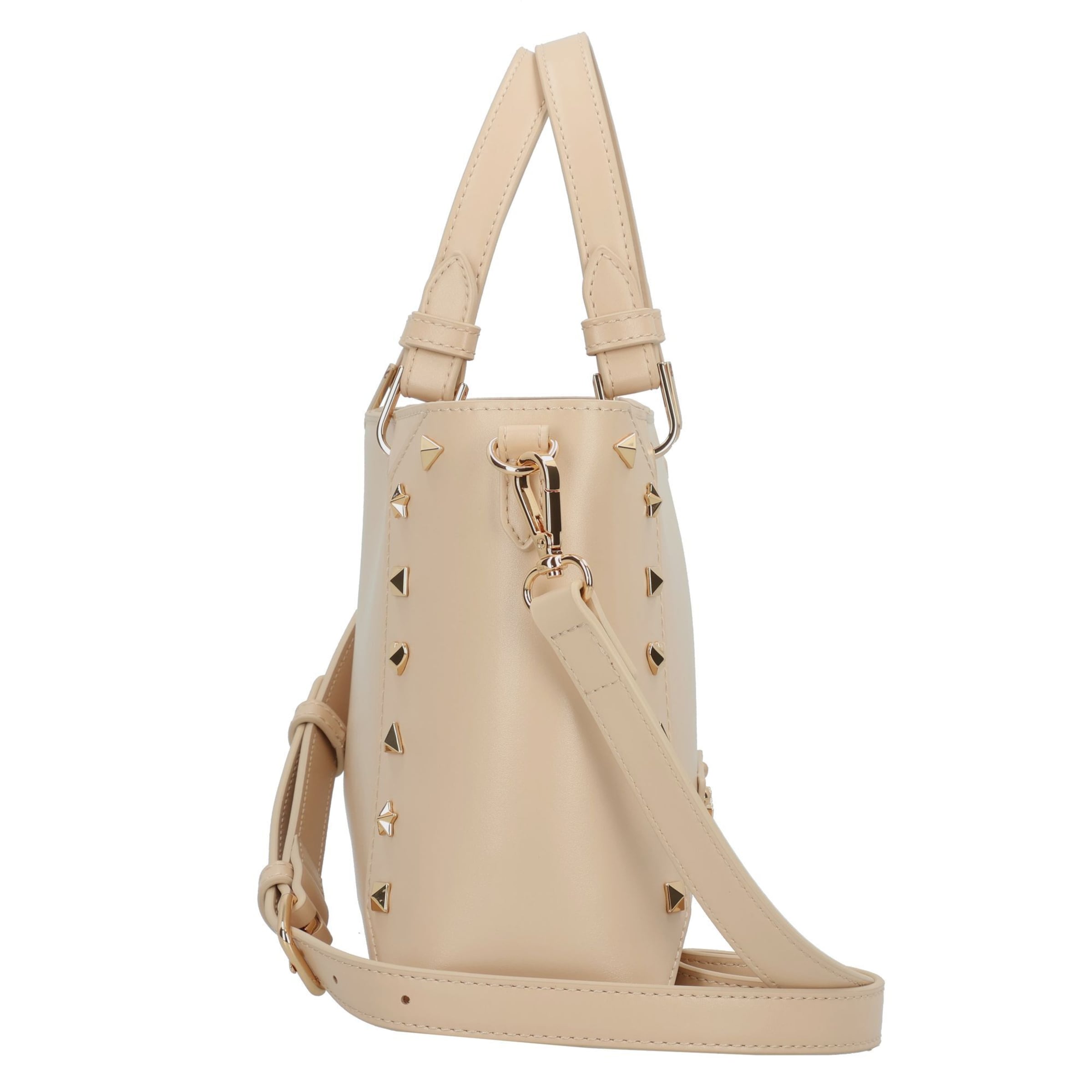 Love Moschino Handtas 'Timeless' in Beige