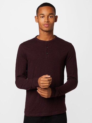 T-Shirt Banana Republic en marron : devant