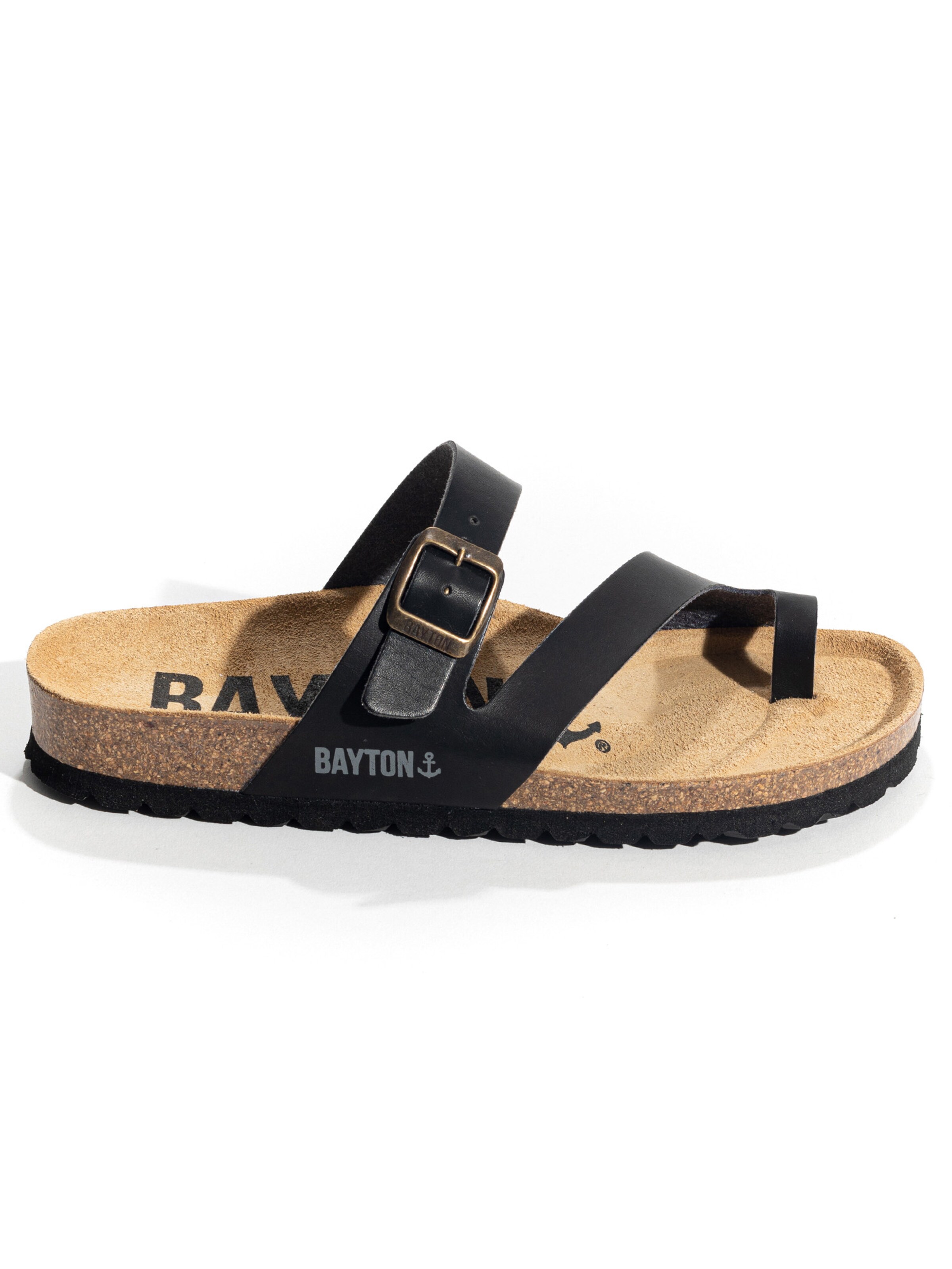 BaytonNatikače s potpeticom 'Biscaye' - crna boja