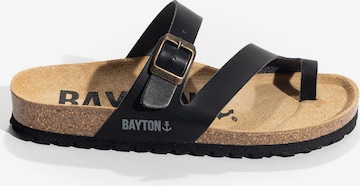 BaytonNatikače s potpeticom 'Biscaye' - crna boja