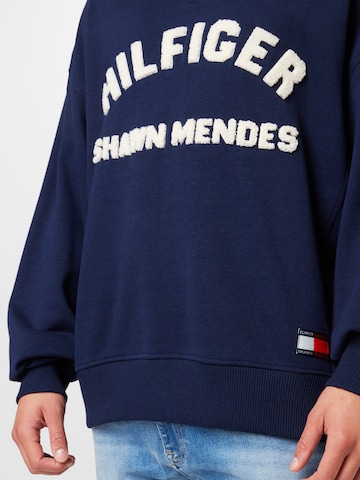 TOMMY HILFIGER Sweatshirt in Blau