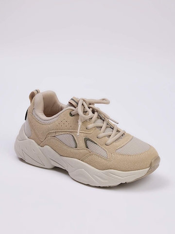 Trendyol Platform trainers in Beige