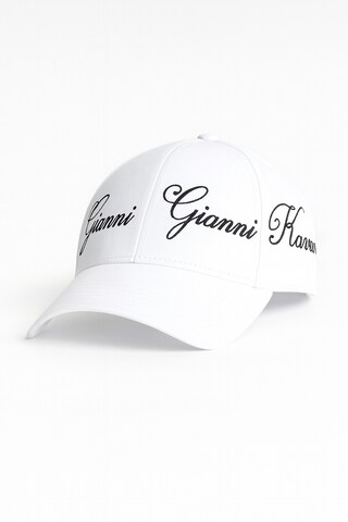 Casquette Gianni Kavanagh en blanc : devant