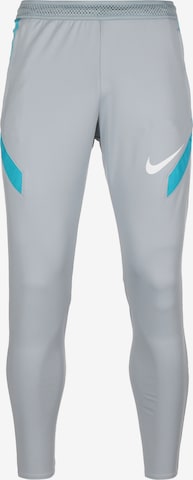 NIKE Workout Pants 'Strike' in Grey: front