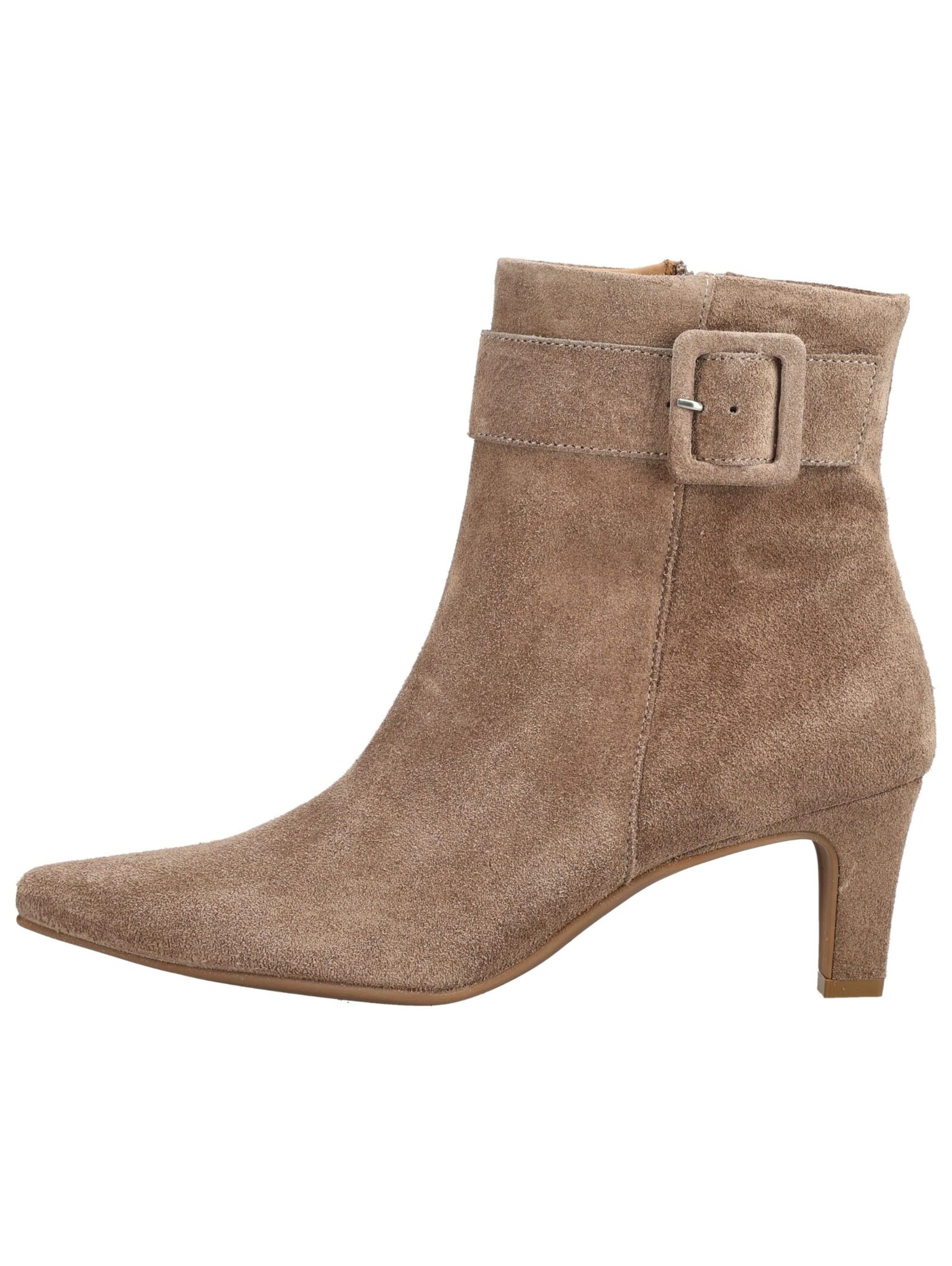 Paul Green Enkellaarsjes in Beige: voorkant