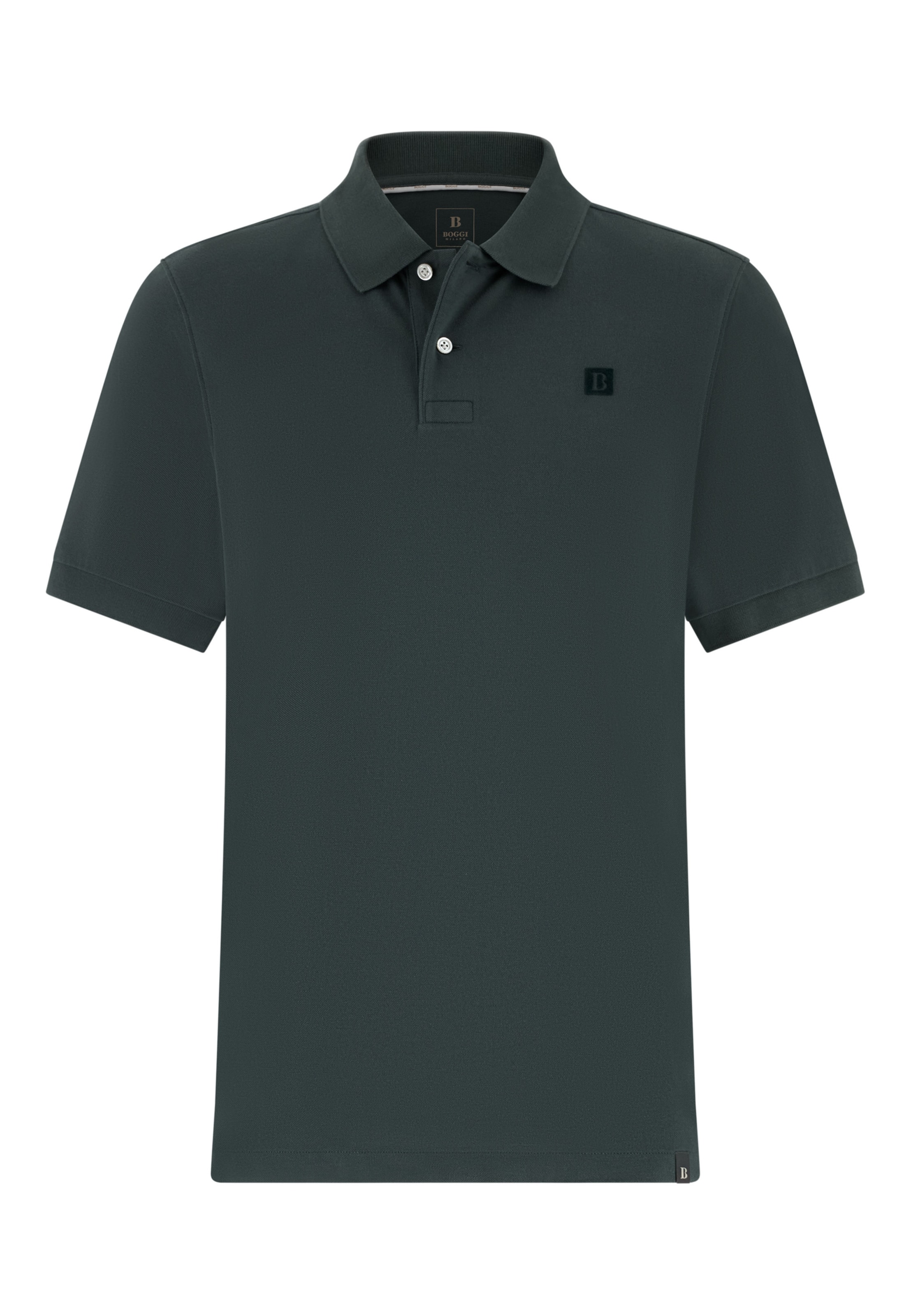 Boggi Milano Poloshirt in Grün: Vorderseite