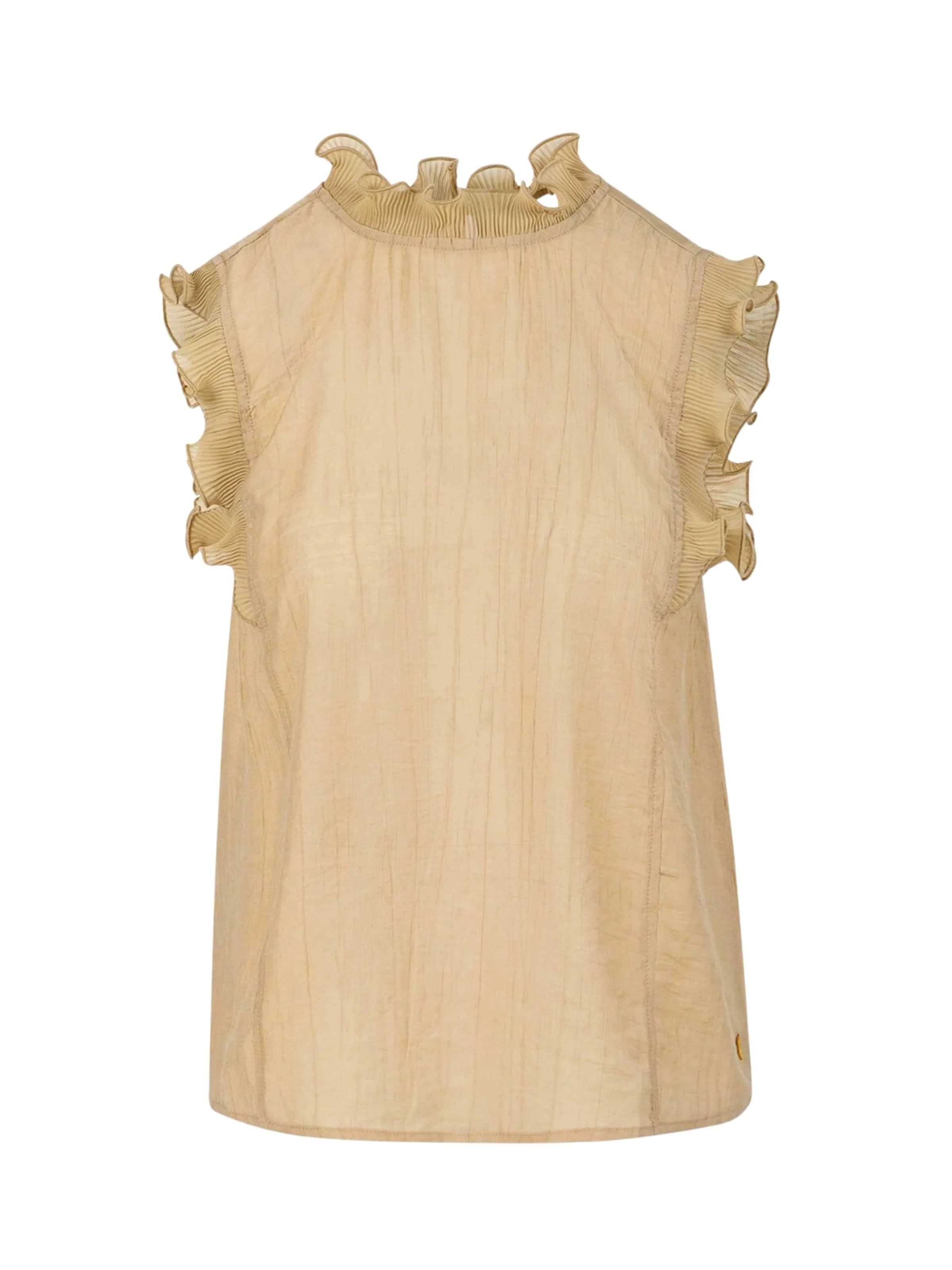 Coster Copenhagen Blouse in Grijs: voorkant