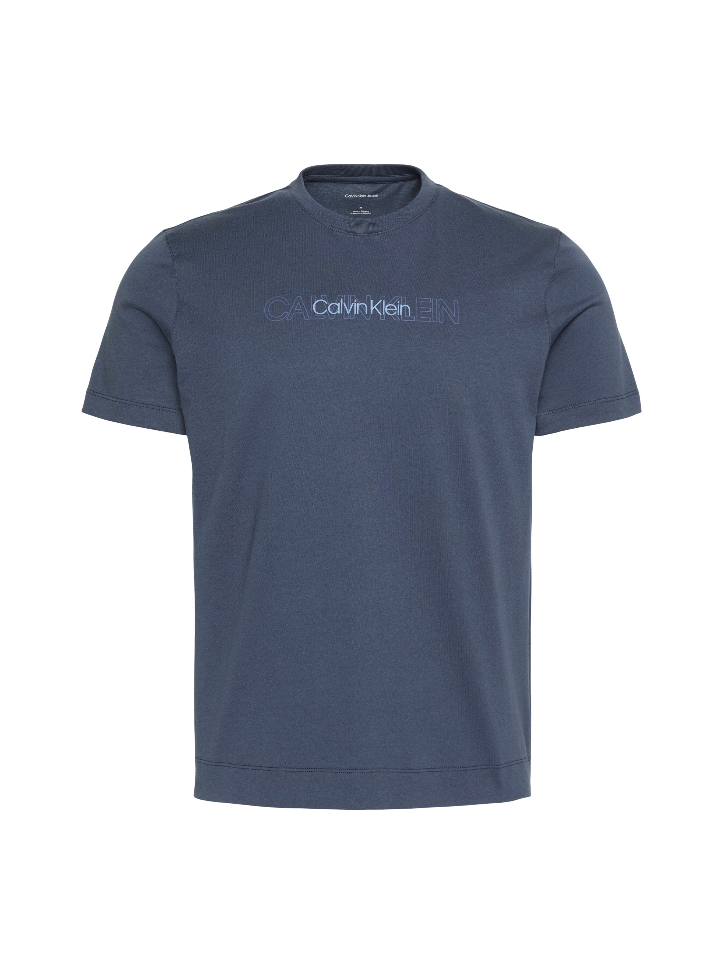 Calvin Klein Μπλουζάκι σε μπλε: μπροστά
