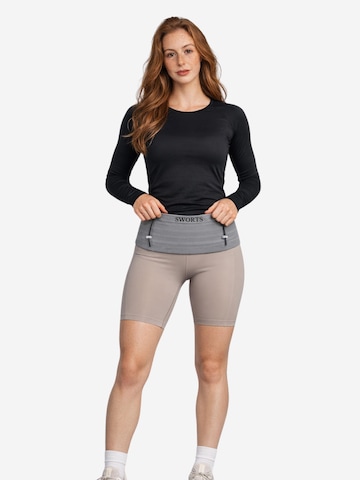 SWORTS Sportgürtel 'Tube Run'‌‌‌‌‌‌‌‌‌‌ in Grau