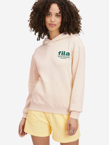 FILA Sweatshirt 'LIMA' in Beige: voorkant