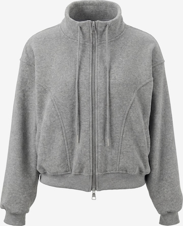 Veste en polaire MYMO en gris : devant
