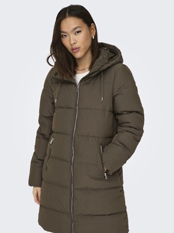 ONLY - Abrigo de invierno 'Dolly' en marrón