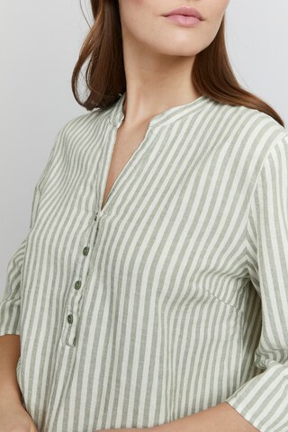 Oxmo Blouse in Beige