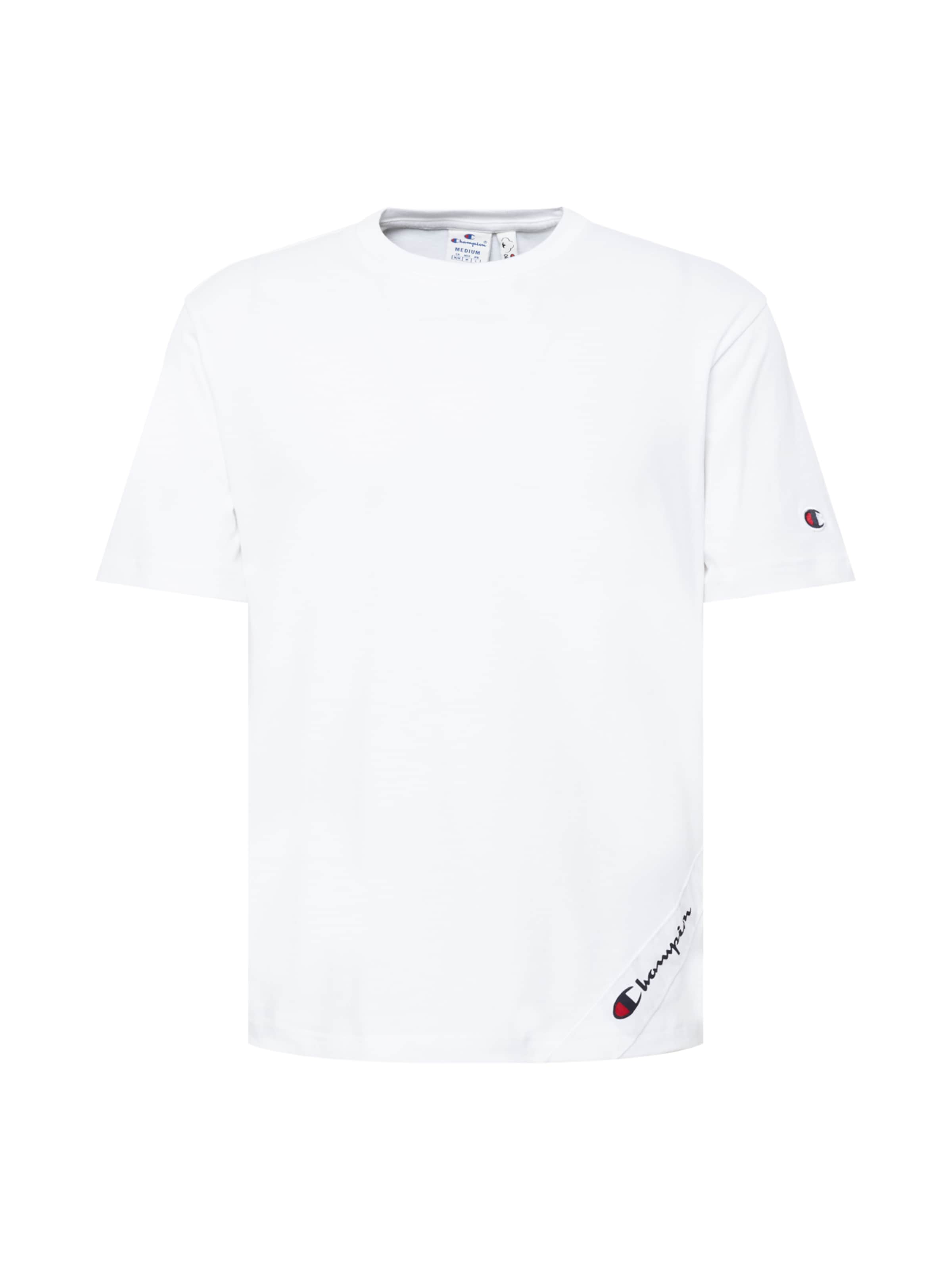 NHQYY Uomo Champion Authentic Athletic Apparel T-Shirt in Bianco 