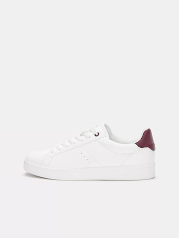 Pull&Bear Sneaker in Weiß: Vorderseite