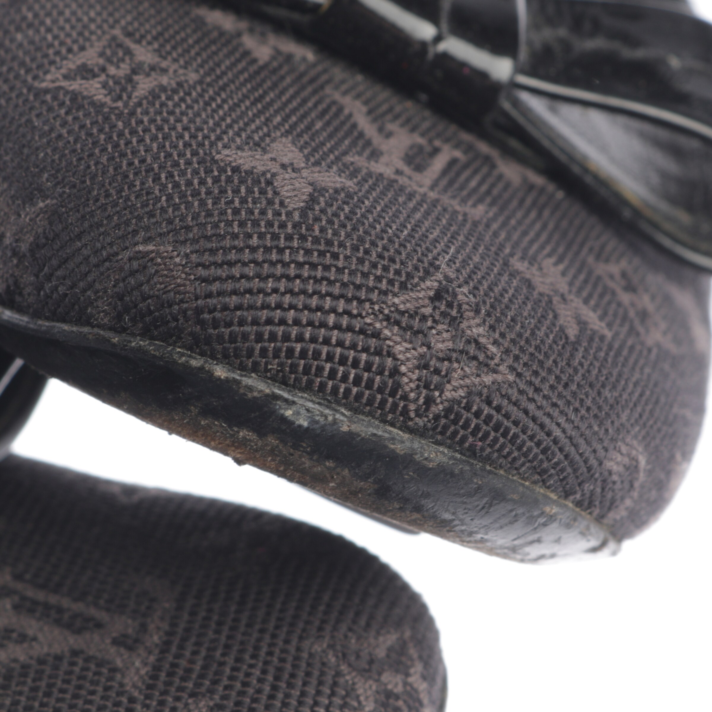 Louis Vuitton Halbschuhe 38,5 in Schwarz