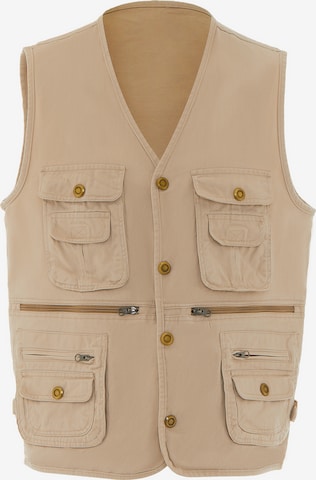 TALOON Bodywarmer in Beige: voorkant