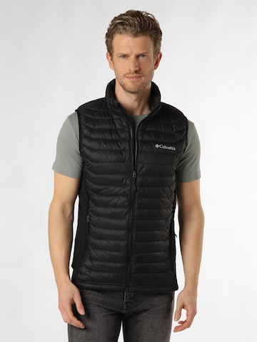 COLUMBIA Vest in Black: front