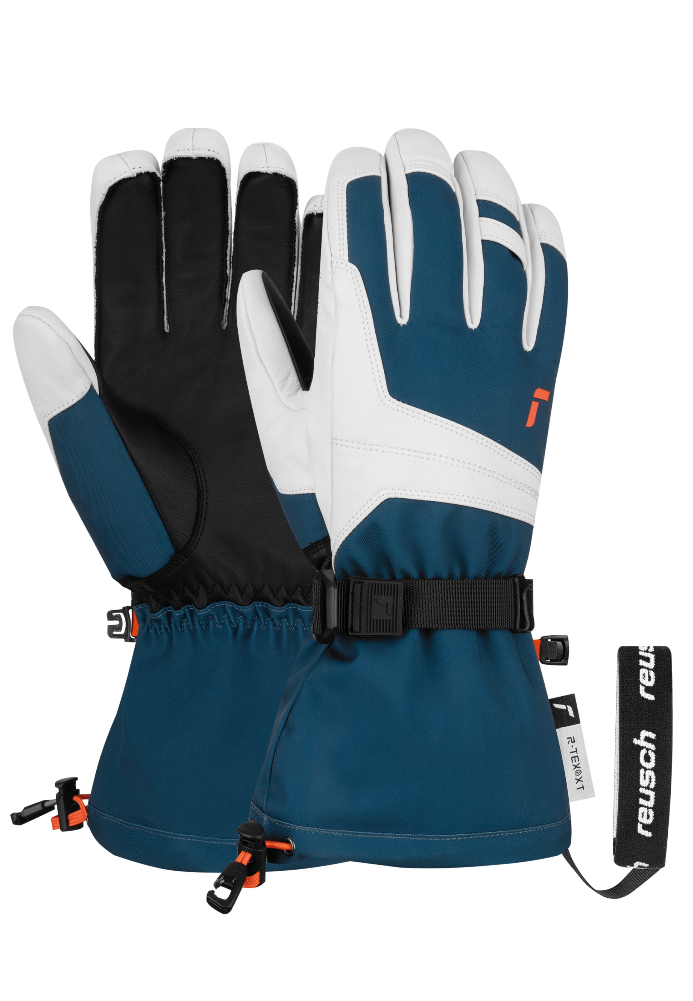 REUSCH Sporthandschoenen 'Experience R-TEX XT LC' in Blauw: voorkant